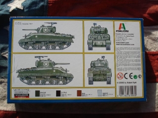 Italeri 7003 M4A1 SHERMAN